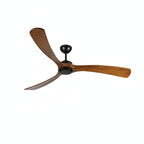 Ceiling Fan | Modern Outdoor with Wood Blades, 6 Speed