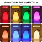 Cordless Table Lamp | Portable, Waterproof, Wireless, Rechargeable