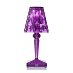 Cordless Crystal Table Lamp | Touch Control, USB Rechargeable