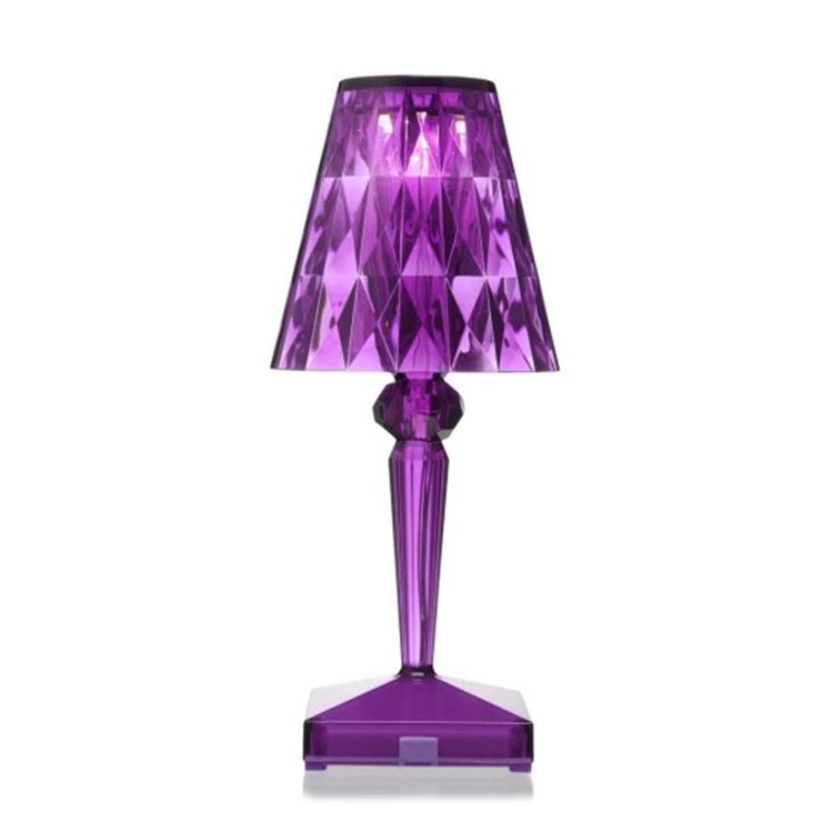 Cordless Crystal Table Lamp | Touch Control, USB Rechargeable