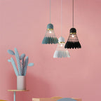 Industrial Pendant Light | Single Bulb, Metal, Geometric