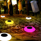 Solar garden lights floating RGB LED pool pond lamp IP67 waterproof colour changing