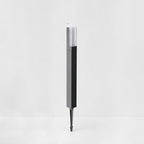 Solar garden lights black metal path light with motion sensor, outdoor IP65
