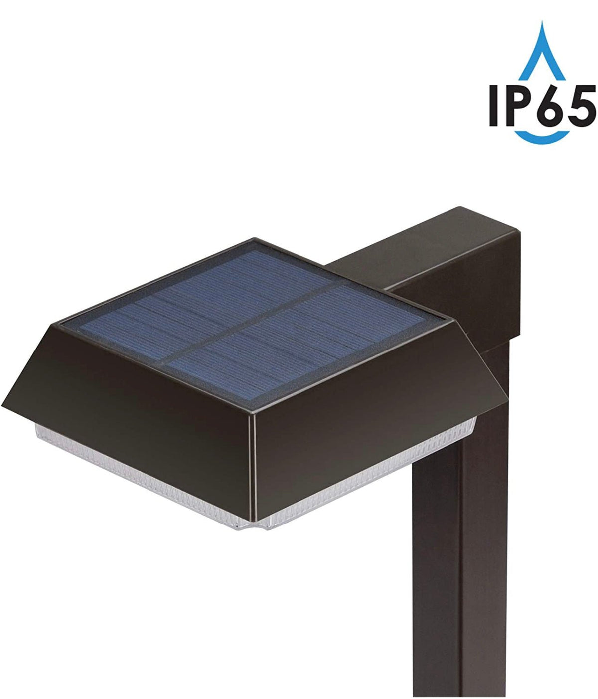 Solar garden lights LED pathway down light 30 lumen 6-pack modern stake design