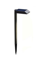 Solar garden lights LED pathway down light 30 lumen 6-pack modern stake design