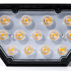 Solar garden lights IP65 waterproof LED spotlight for landscape lighting, adjustable angle