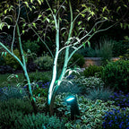 Solar garden lights IP65 waterproof LED spotlight for landscape lighting, adjustable angle
