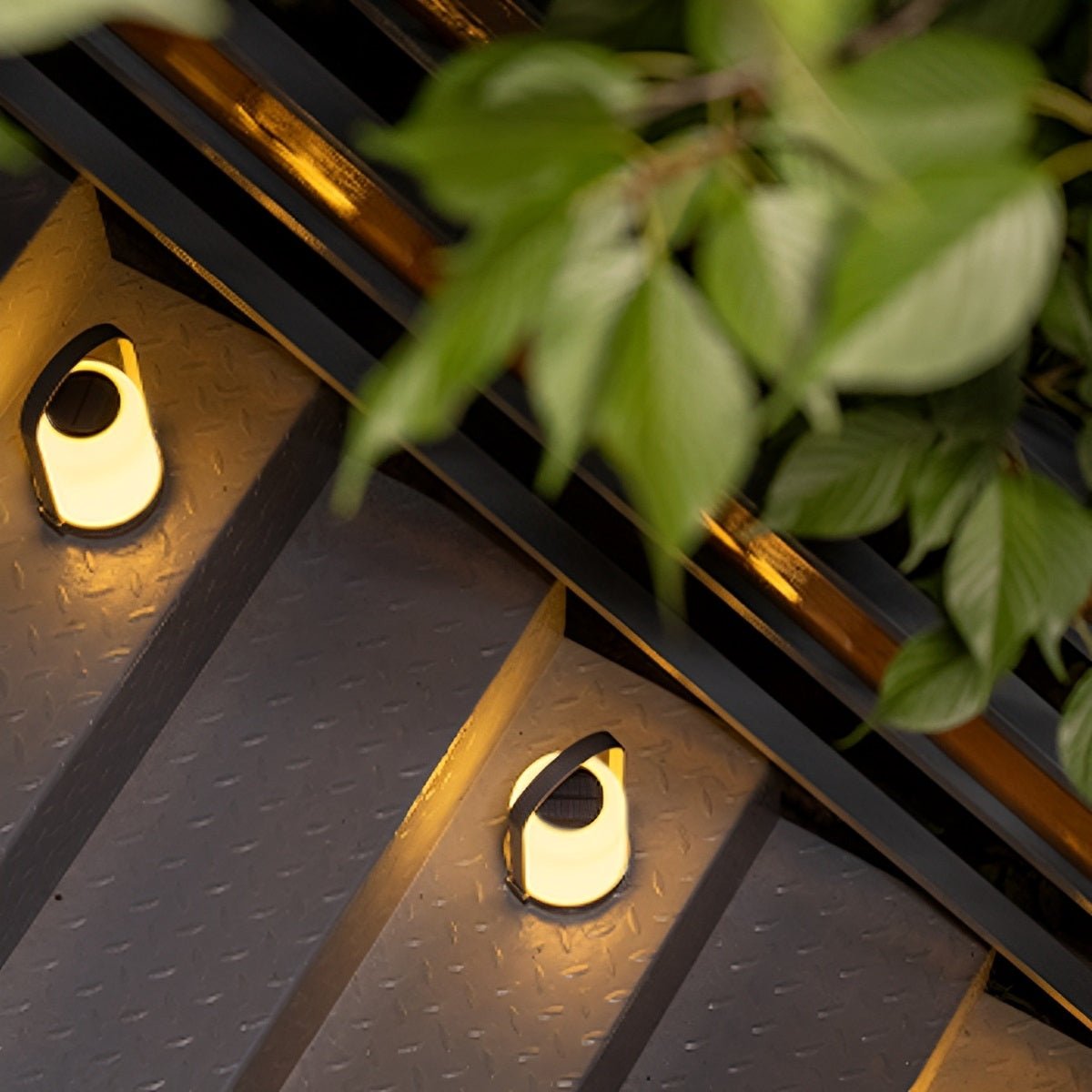 Solar Outdoor Table Lamp | LED, Waterproof, USB Rechargeable