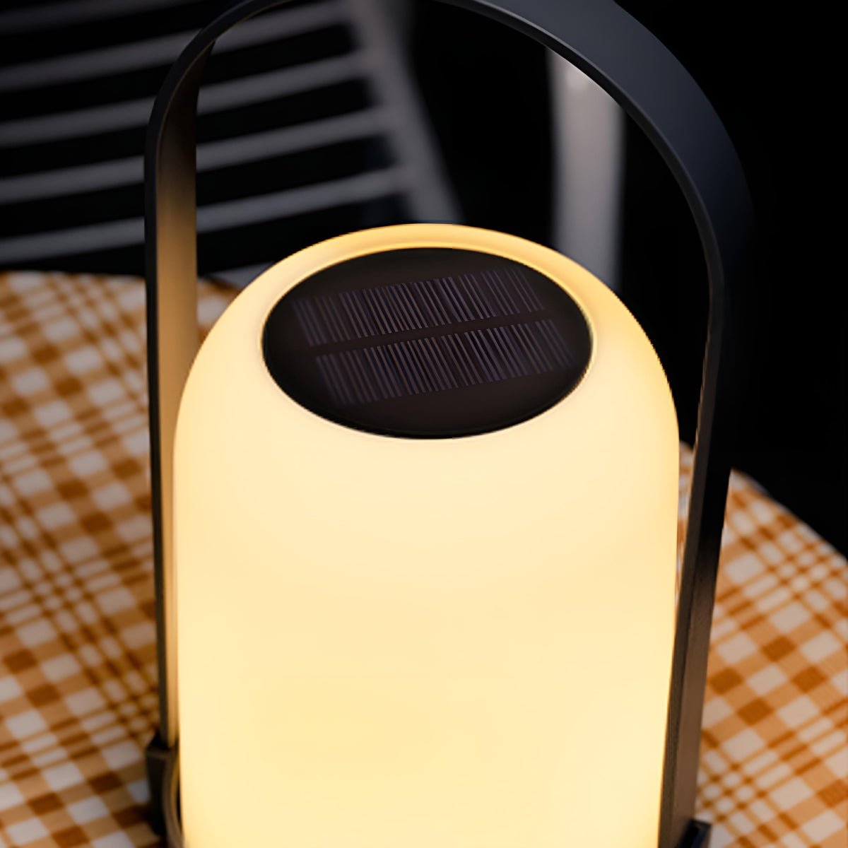 Solar Outdoor Table Lamp | LED, Waterproof, USB Rechargeable