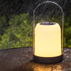 Solar Outdoor Table Lamp | LED, Waterproof, USB Rechargeable