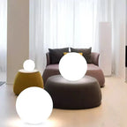 LED globe garden light outdoor PE sphere with remote control 16 colors, solar and USB