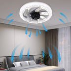 Ceiling Fan with Light | 2-in-1 Mute, Remote Control, Dimmable | Quinn