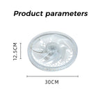 Ceiling Fan with Light | 2-in-1 Mute, Remote Control, Dimmable | Quinn