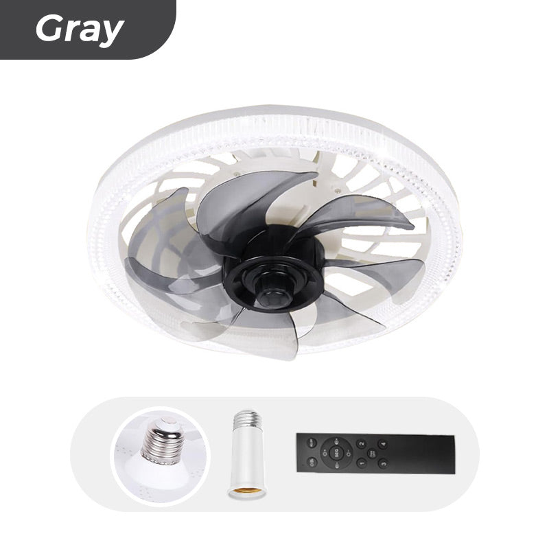 Ceiling Fan with Light | 2-in-1 Mute, Remote Control, Dimmable | Quinn