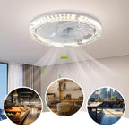 Ceiling Fan with Light | 2-in-1 Mute, Remote Control, Dimmable | Quinn