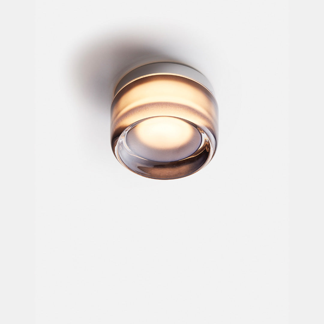 Wall Lamp | Modern LED with Glass Shade | Warm White or 3-Color