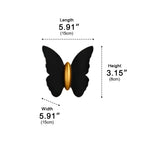 Linear outdoor wall light animal shape LED IP65 weatherproof, black and white aluminum wall sconce