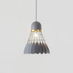 Industrial Pendant Light | Single Bulb, Metal, Geometric